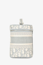 Christian Dior Grey Oblique Monogram Dior travel Vanity Case