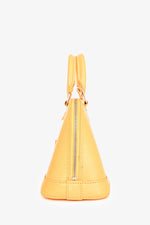 Louis Vuitton 2013 Yellow Epi Leather Alma BB Bag