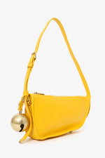 Burberry Yellow Leather Bell Shield Sling Bag