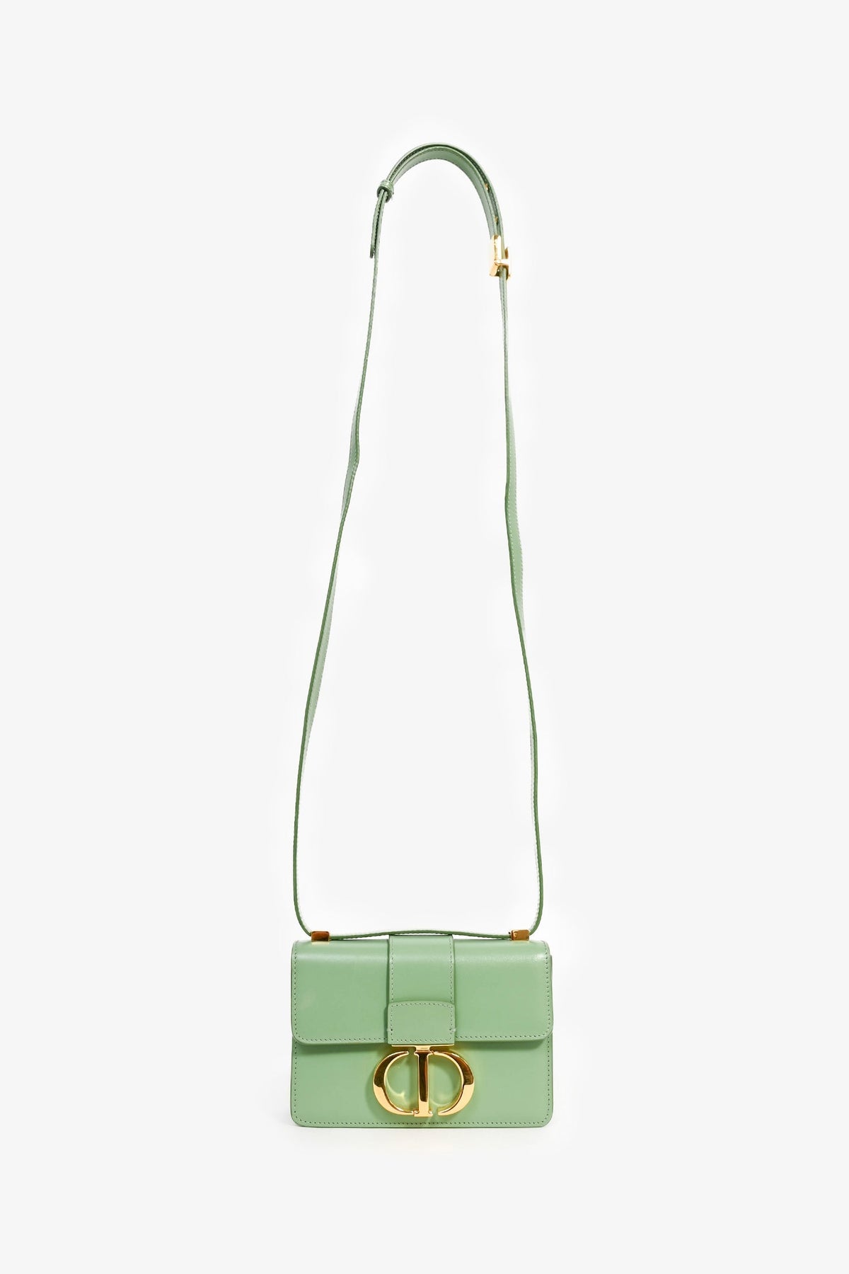 Christian Dior 2020 Green 'Sac 30 Montaigne Mini' Crossbody