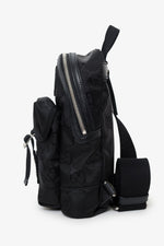 Gucci Black Jumbo GG Nylon Off the Grid Sling Backpack