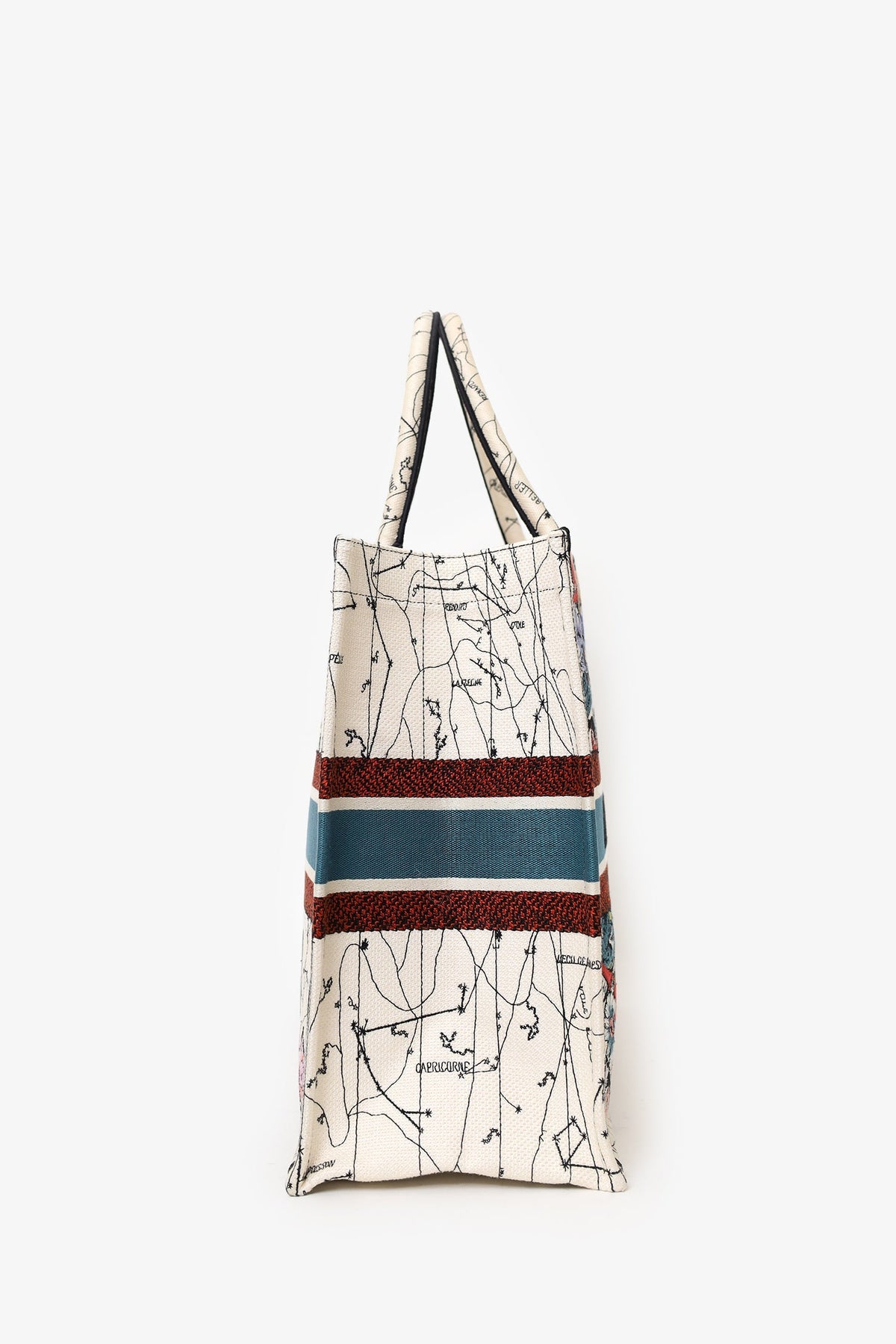 Christian Dior Multicoloured 2021 Large Zodiac Book Tote