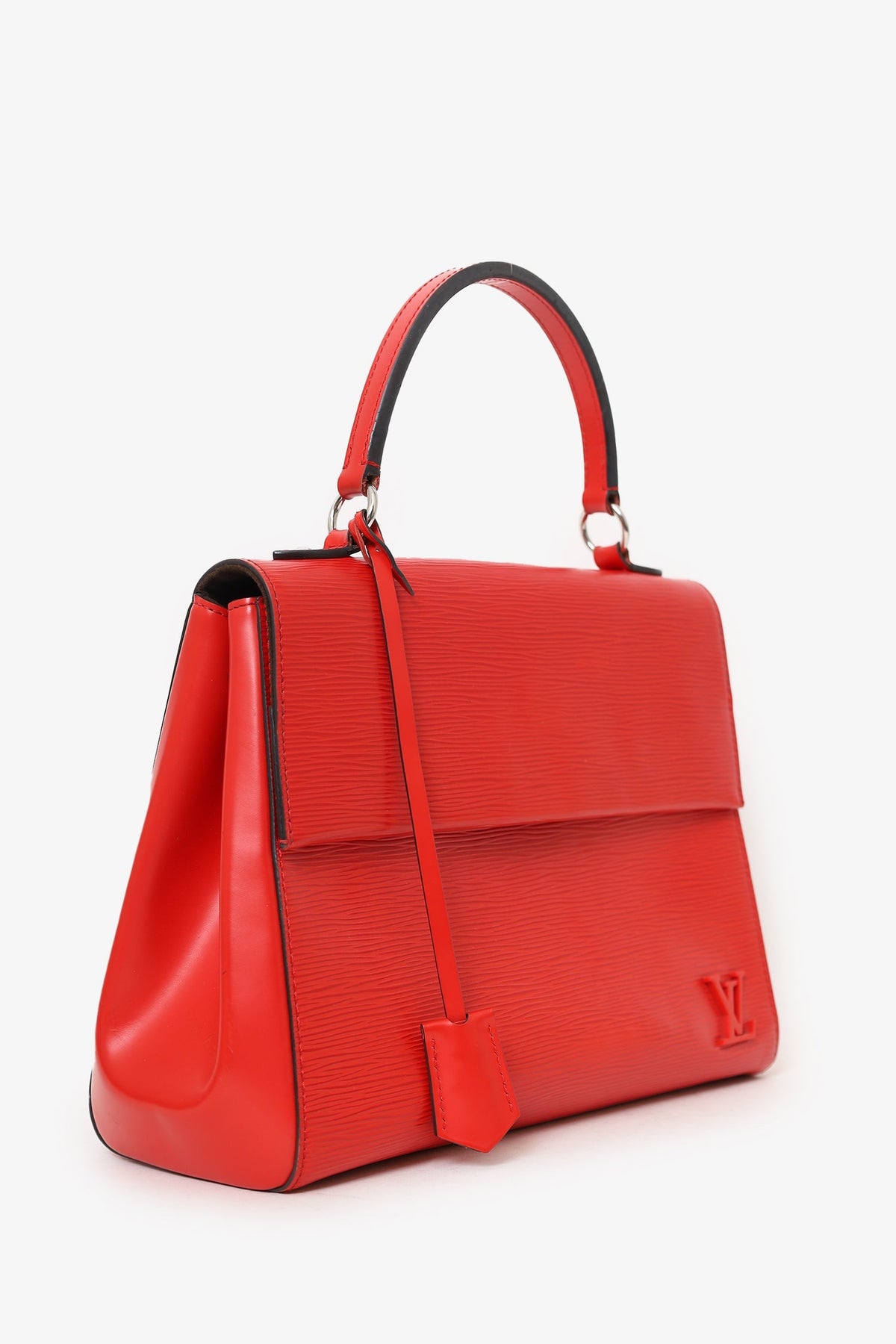 Louis Vuitton 2015 Vibrant Red Epi Leather Top Handle With Strap