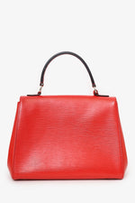 Louis Vuitton 2015 Vibrant Red Epi Leather Top Handle With Strap