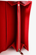 Louis Vuitton 2008 Red Epi Leather Long Wallet