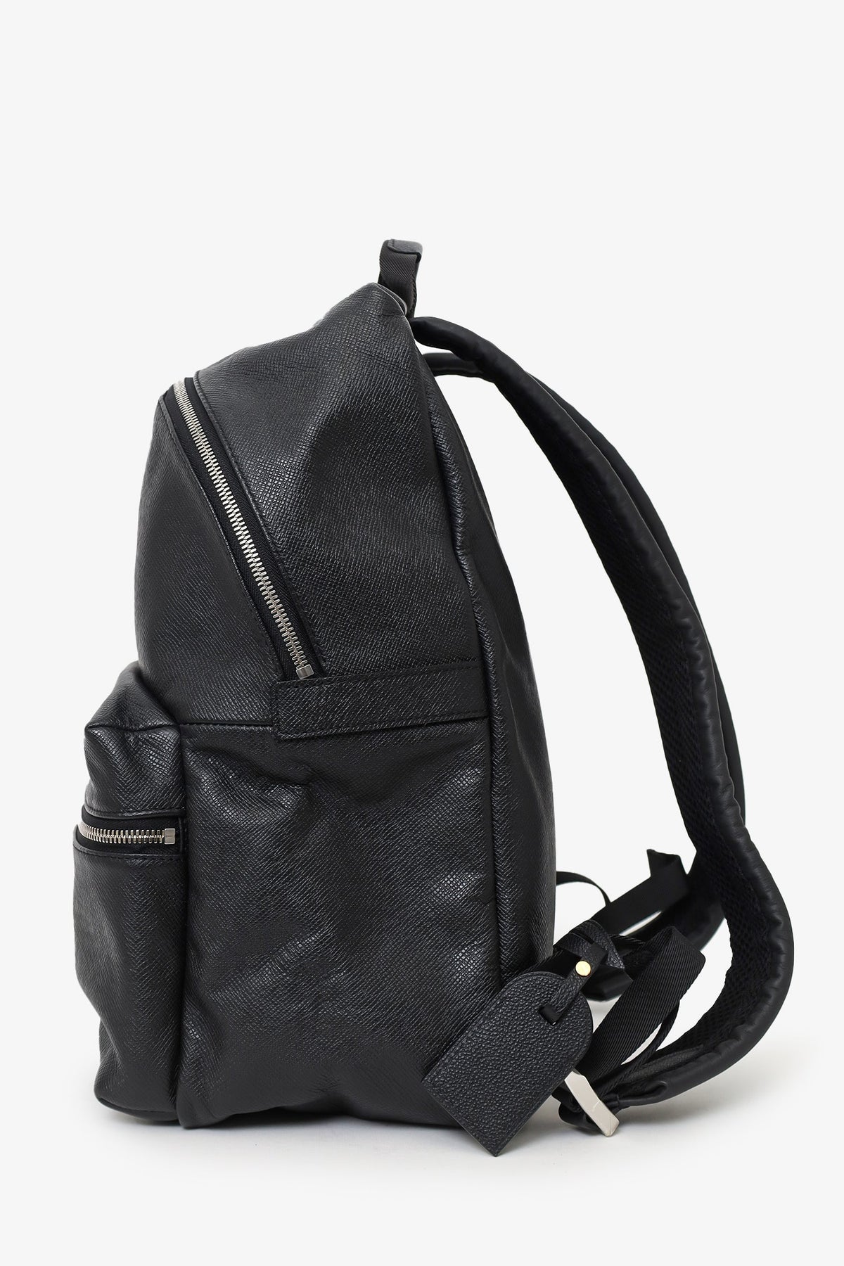Louis Vuitton 2019 Black Leather Discovery Backpack PM