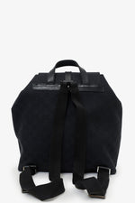 Gucci Black Canvas/Leather Jackie GG Backpack