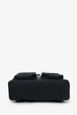 Gucci Black Canvas/Leather Jackie GG Backpack