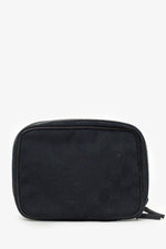 Gucci Black GG Canvas Pouch