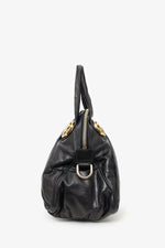 Gucci Black Leather 'Hysteria' Hobo Bag