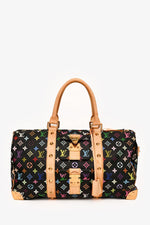 Louis Vuitton Black/ Multicolour Speedy 45