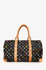 Louis Vuitton Black/ Multicolour Speedy 45