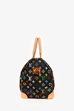 Louis Vuitton Black/ Multicolour Speedy 45