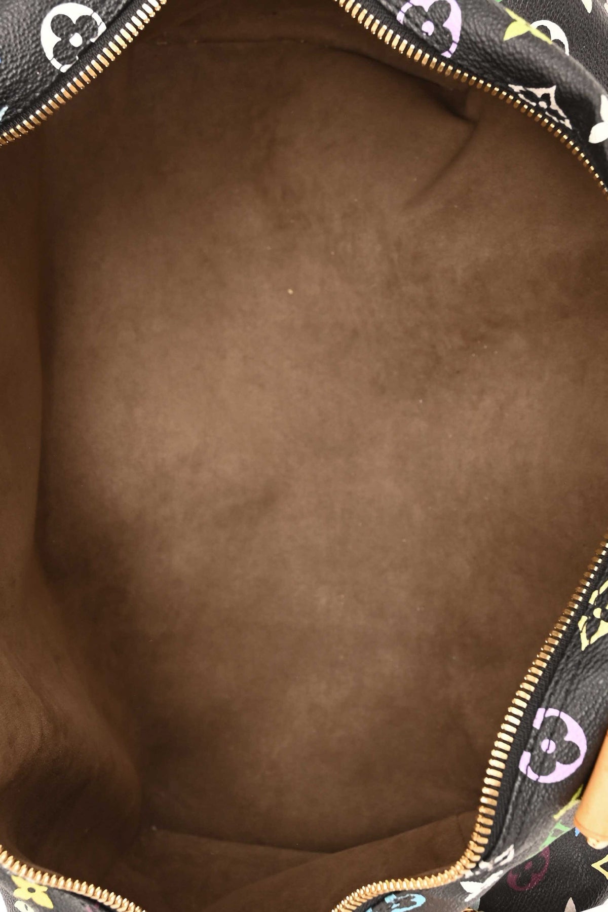 Louis Vuitton Black/ Multicolour Speedy 45