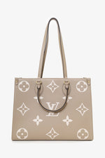 Louis Vuitton Bicolour Monogram Empreinte Leather OnTheGo MM