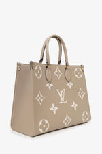Louis Vuitton Bicolour Monogram Empreinte Leather OnTheGo MM