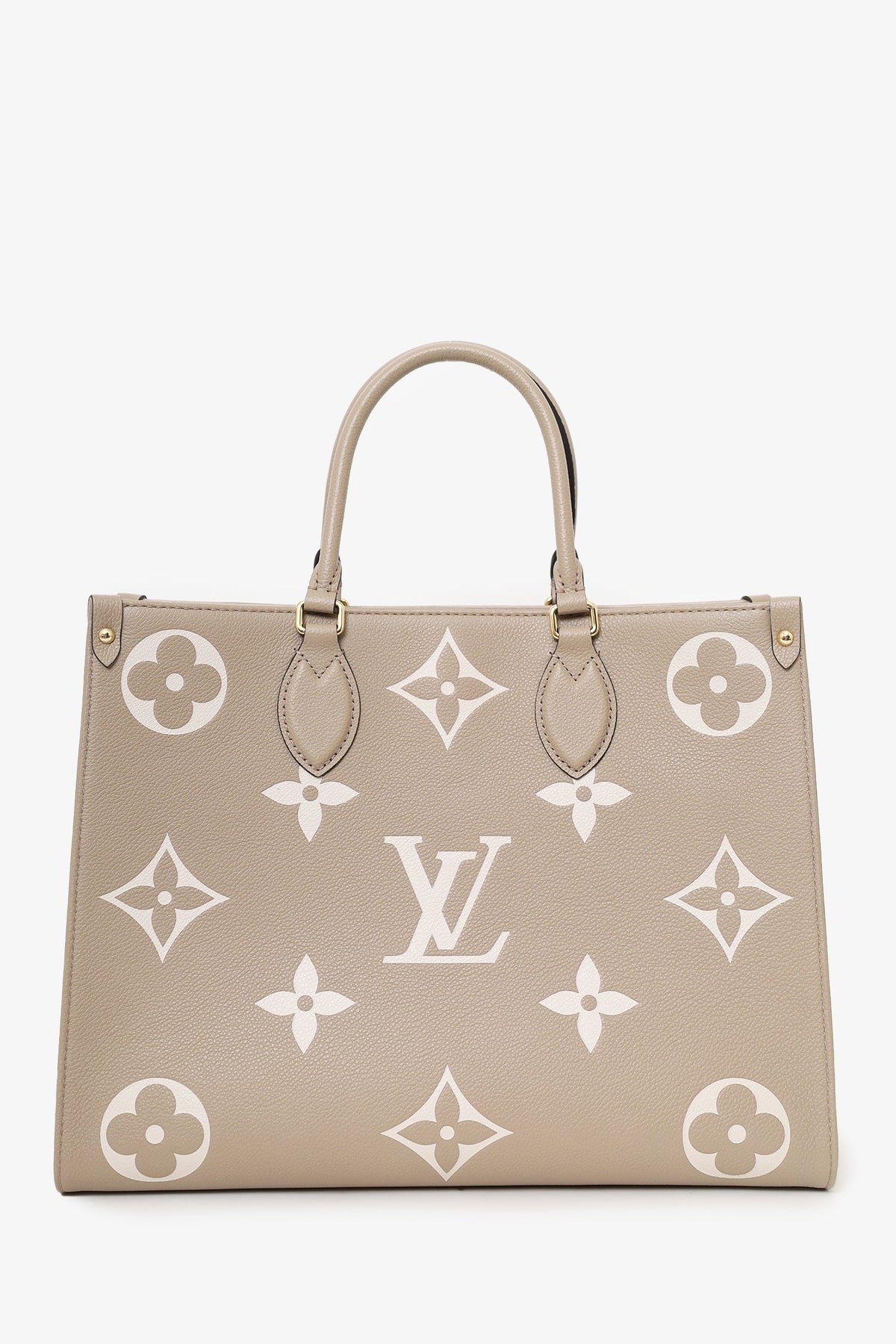 Louis Vuitton Bicolour Monogram Empreinte Leather OnTheGo MM