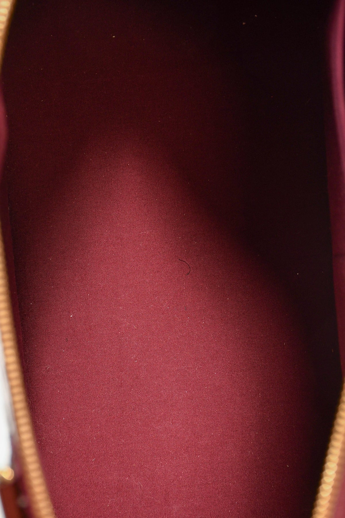 Louis Vuitton 2012 Burgundy Vernis Patent Leather Alma PM Top Handle