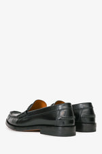 Gucci Black Leather 'Betis Glamour' Loafer Size 36.5