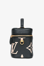 Louis Vuitton Black Empreinte Leather Vanity PM with Strap