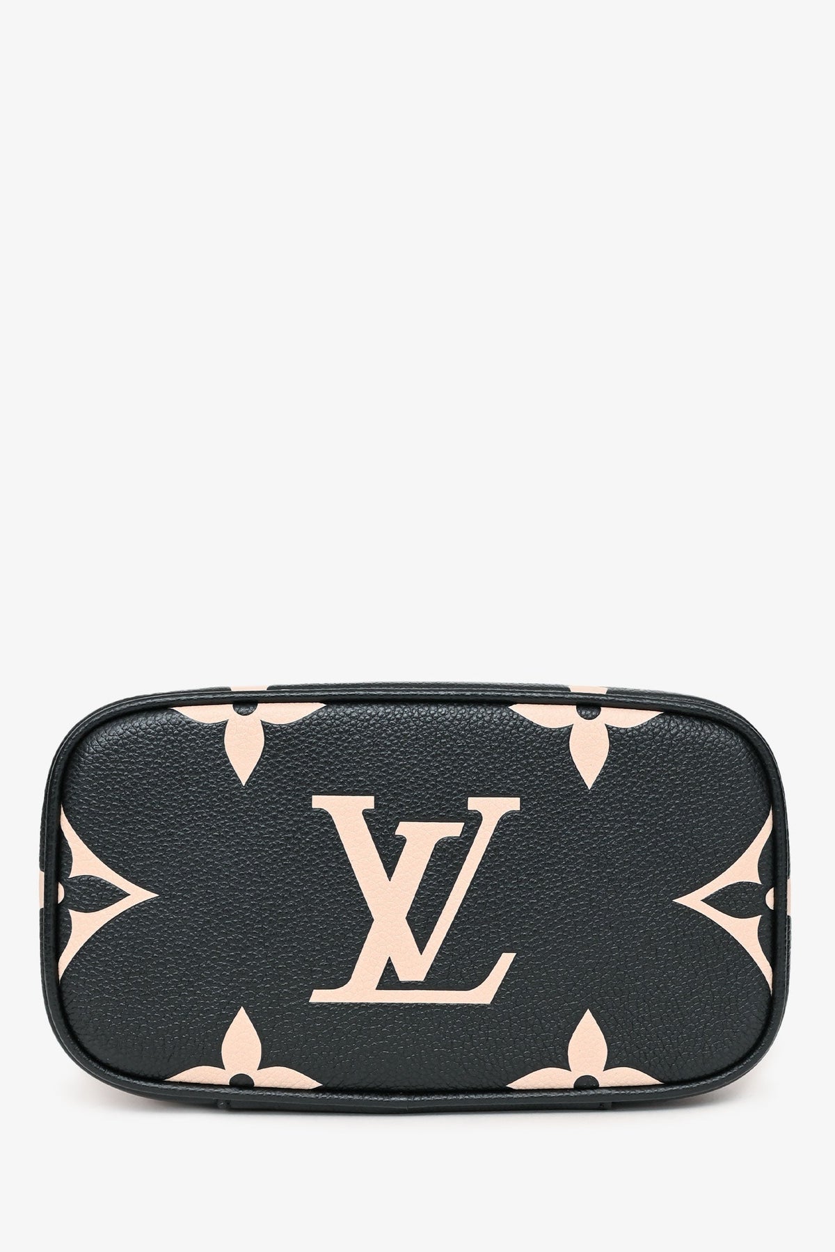 Louis Vuitton Black Empreinte Leather Vanity PM with Strap
