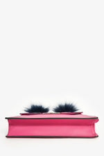 Fendi Fuchsia Monster Feather Crossbody Bag