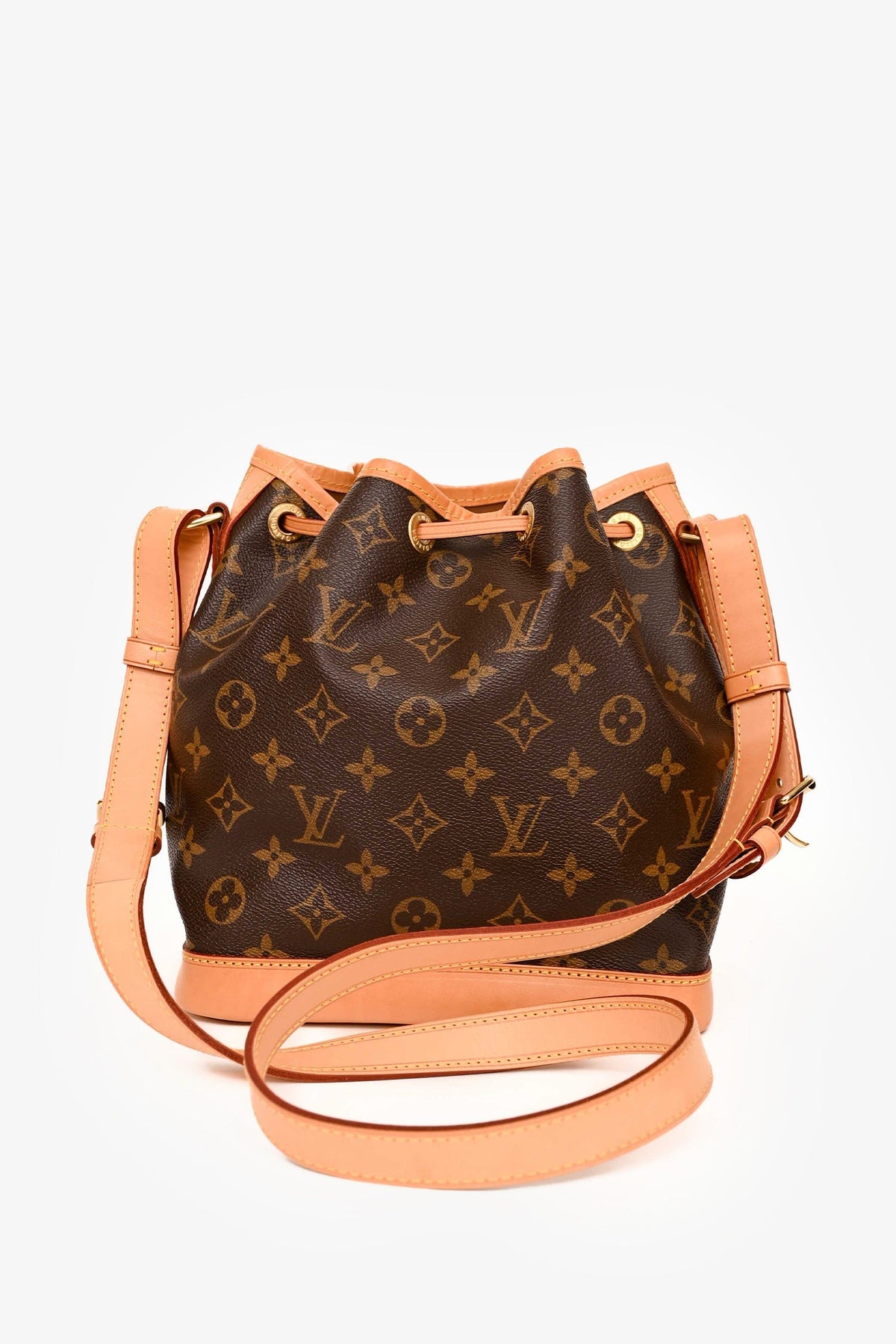 Louis Vuitton 2015 Brown Monogram Canvas/Leather Neo Neo Bucket Bag