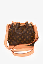 Louis Vuitton 2015 Brown Monogram Canvas/Leather Neo Neo Bucket Bag