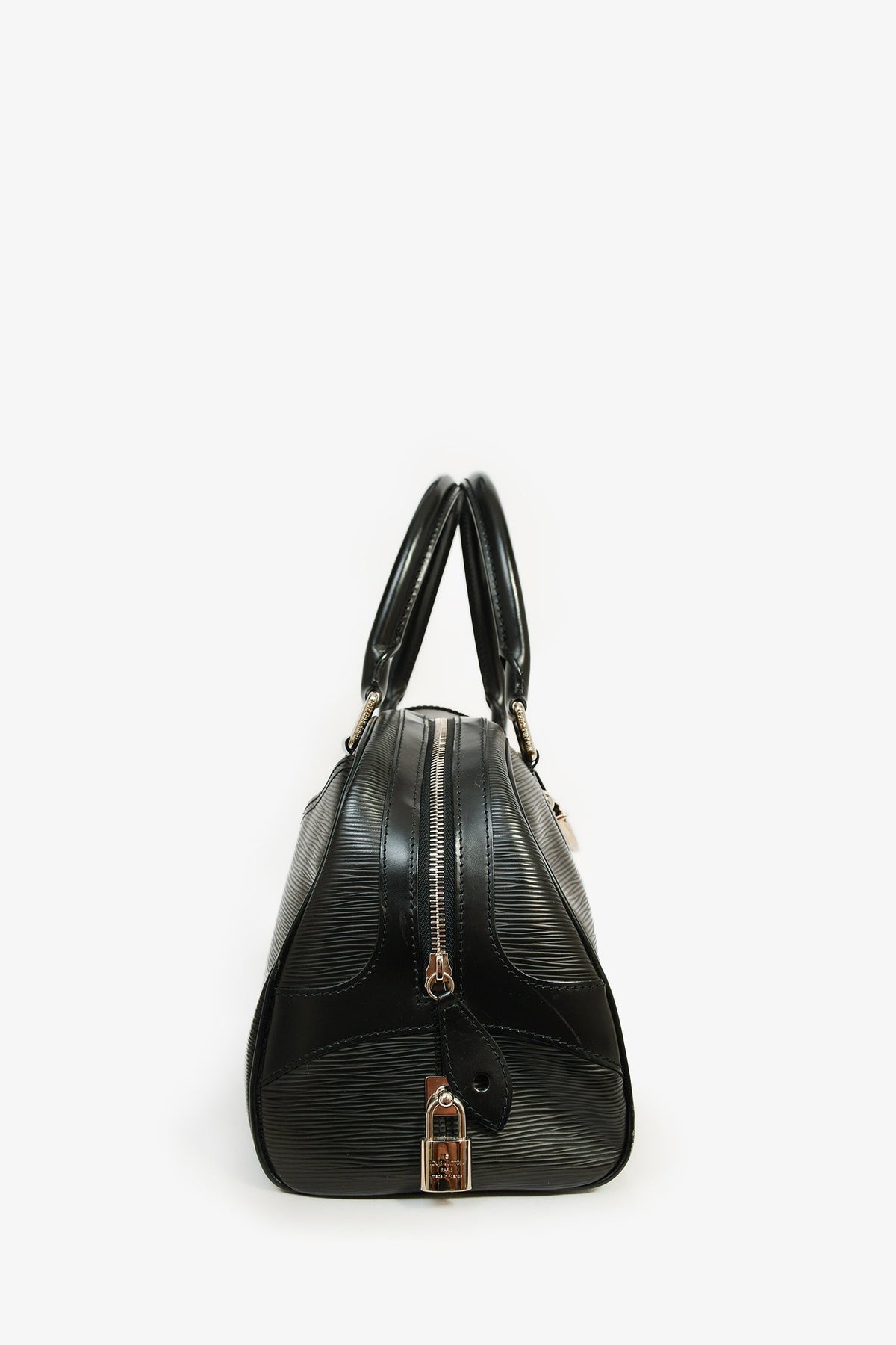 Louis Vuitton Black Epi Leather Bowling Bag