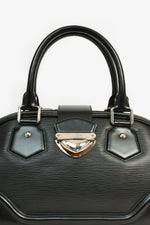 Louis Vuitton Black Epi Leather Bowling Bag