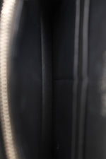 Christian Dior 2017 Silver Metallic Leather 'Diorama' Wallet on Chain