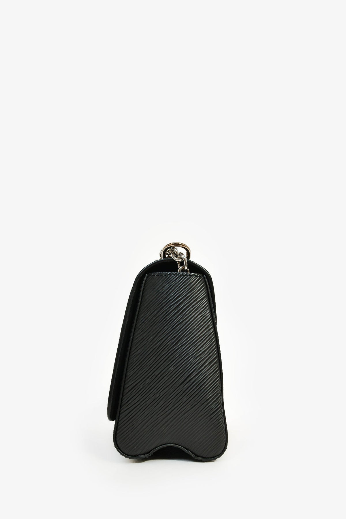 Louis Vuitton 2021 Black Epi Leather Twist MM Chain Bag