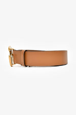 Gucci Brown Leather 1.5" GG Marmont Belt Size 80