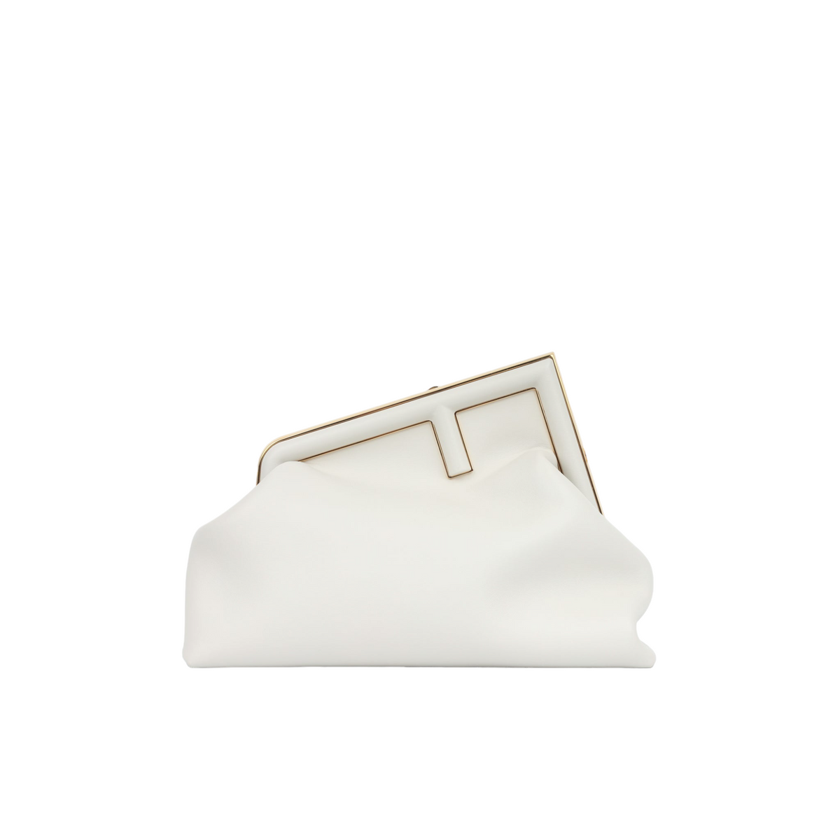 Fendi Medium First Clutch - White