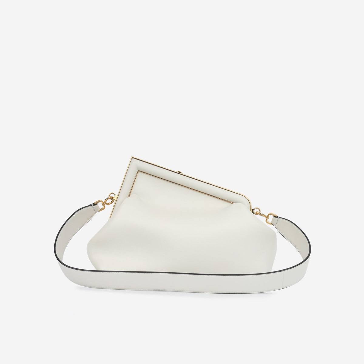 Fendi Medium First Clutch - White