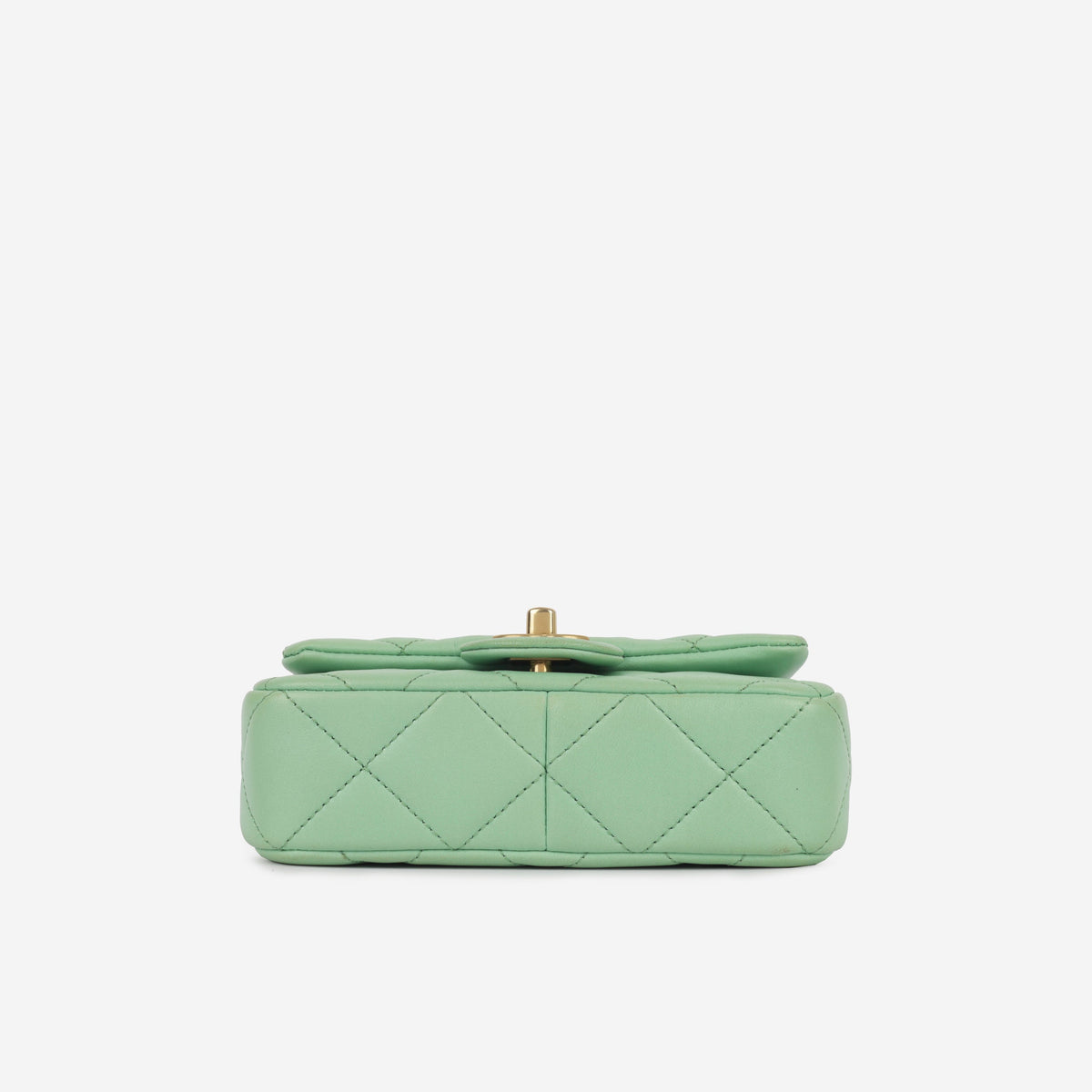 Chanel Seasonal Mini Square Pearl Crush | Brushed Gold Hardware