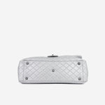 Chanel XXL Airline Flap - Silver Calfskin | Ruthenium Hardware