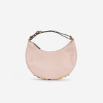 Fendi Fendi - Fendigraphy Small Hobo Bag - Baby Pink Python GHW - Pre-Loved