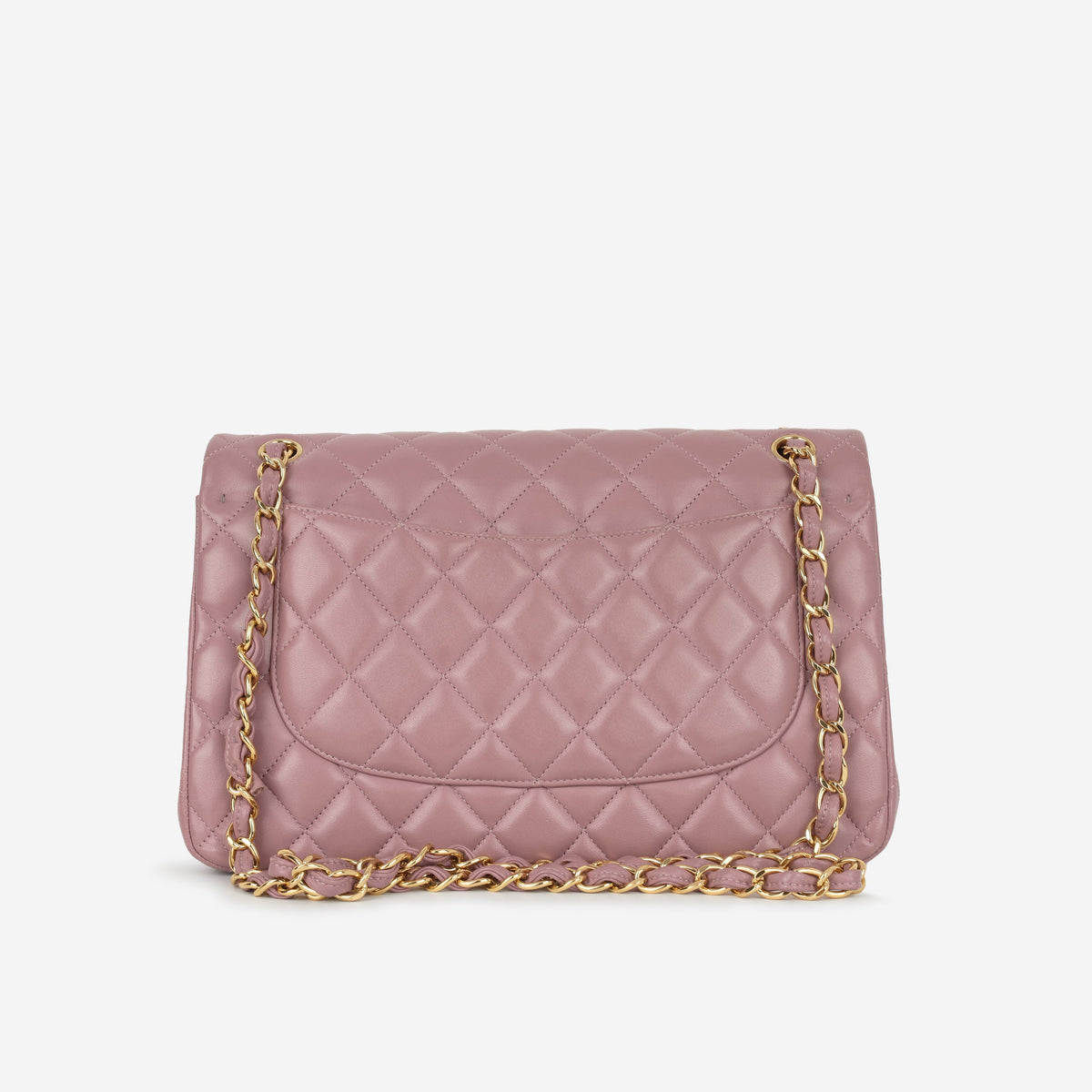 Chanel Jumbo Classic Flap - Mauve Lambskin | Champagne Gold Hardware
