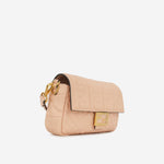 Fendi - Medium Baguette - Peach Zucca Nappa GHW - Pre-Loved