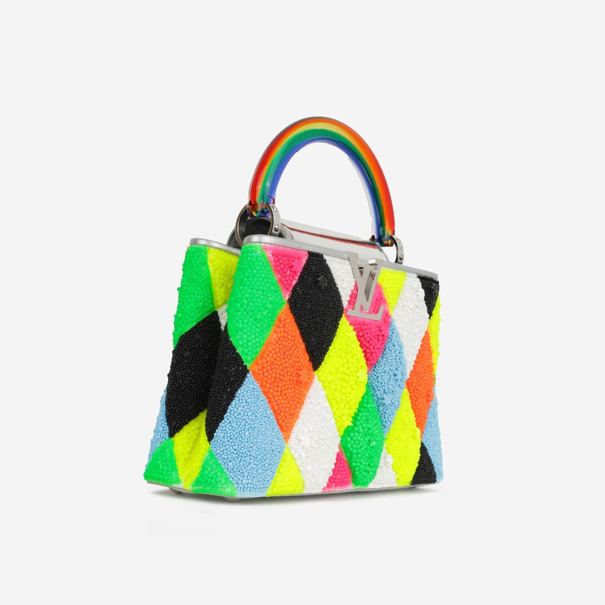 Louis Vuitton - Artycapucines BB by Ugo Rondinone BB - Multicolored Beads SHW - Pre-Loved