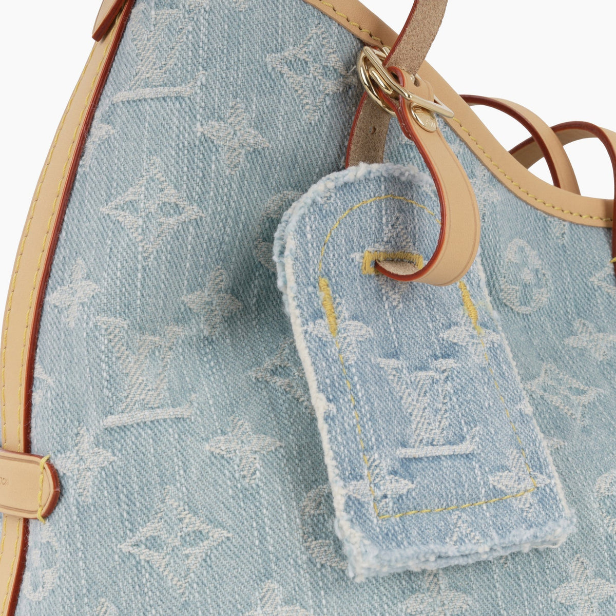 Louis Vuitton - CarryAll PM - Light Wash Denim GHW - Unused