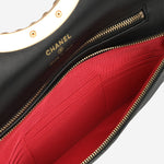 Chanel Woven Chain Handle Clutch