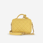 Chanel Small Filigree Vanity Case