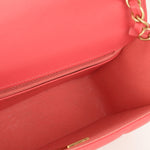 Chanel Seasonal CC Pins Flap - Red Lambskin | Gold Hardware