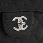 Chanel Classic Jumbo Double Flap - Black Caviar | Silver Hardware