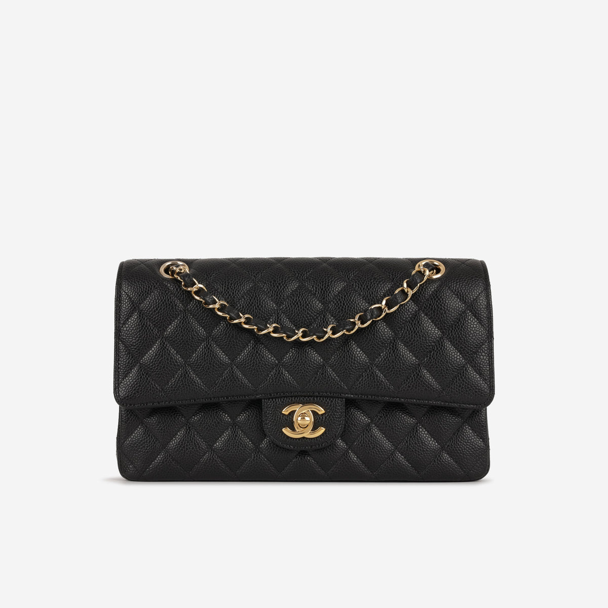 Chanel Medium Classic Flap Black Caviar | Gold Hardware (2014)