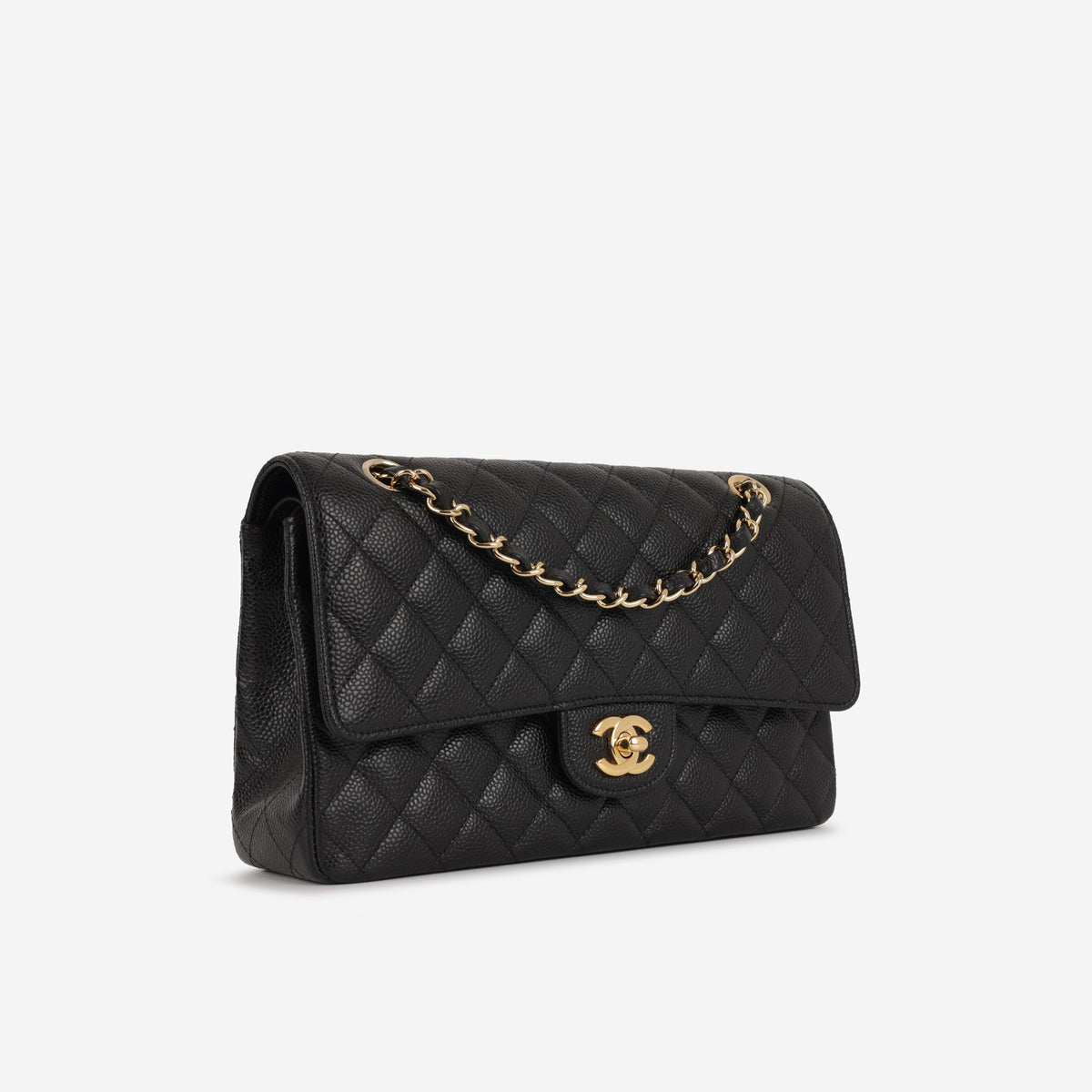 Chanel Medium Classic Flap Black Caviar | Gold Hardware (2014)