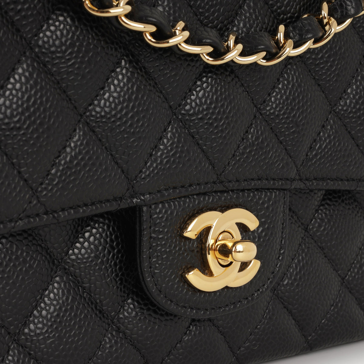 Chanel Medium Classic Flap Black Caviar | Gold Hardware (2014)