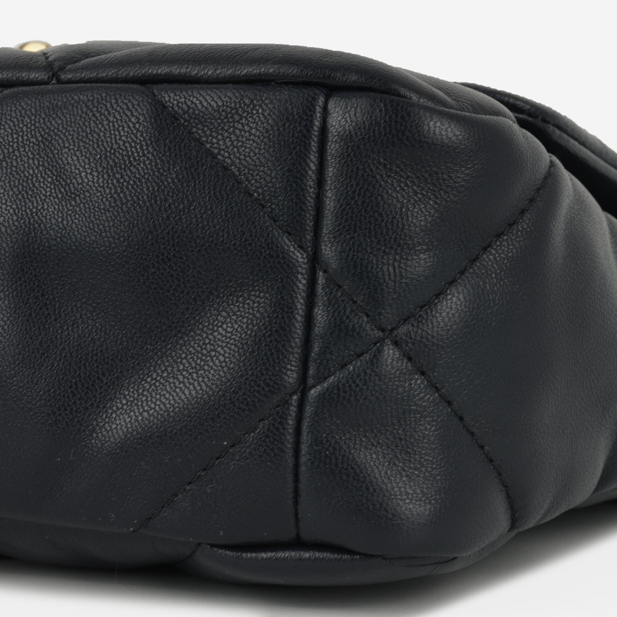 Chanel Small 19Midnight Blue Lambskin | Gold & Silver Hardware